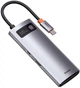USB-хаб адаптер Baseus Series 5-in-1 30Hz Version Grey (WKWG020013) - изображение 5