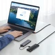 USB-хаб адаптер Baseus Lite Series 4in1 Type-C to USB3.0*4 1 м Black (WKQX030401) - изображение 7