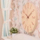 Часы настенные бесшумные Losso Premium MODERN CM-30 кремовые (золотые цифры) - изображение 2