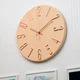 Часы настенные бесшумные Losso Premium MODERN CM-30 кремовые (золотые цифры) - изображение 8