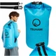 Гермомешок TSUNAMI Dry Pack 30 л водозащитный Sky Blue (P-5907739313270) - изображение 4