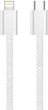 Кабель ColorWay Type-C - Apple Lightning braided cotton PD Fast Charging 27W 1 м Grey (CW-CBPDCL061-GR) - изображение 2