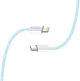 Кабель ColorWay Type-C - Apple Lightning braided cotton PD Fast Charging 27W 1 м Blue (CW-CBPDCL061-BL) - зображення 7