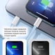 Кабель ColorWay Type-C - Apple Lightning braided cotton PD Fast Charging 27W 1 м Blue (CW-CBPDCL061-BL) - зображення 11