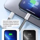 Кабель ColorWay Type-C - Apple Lightning braided cotton PD Fast Charging 27W 1 м Black (CW-CBPDCL061-BK) - изображение 11
