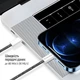 Кабель ColorWay Type-C - Type-C braided cotton PD Fast Charging 60W 3А 1 м Black (CW-CBPDCC061-BK) - зображення 11