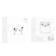 Беспроводные наушники Hoco EW66 Bluetooth с зарядным кейсом и микрофоном вакуумные блютуз наушники белые - изображение 10
