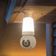 IP камера видеонаблюдения RIAS Q26 E27 (v380 APP) Wi-Fi 4MP в виде лампы White (3_05367) - изображение 4