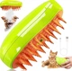 Паровая щетка массажер аккумуляторная спрей Pet Brush USB для вычесывания собак и кошек - изображение 3