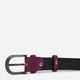Ремень женский из натуральной замши Vintage leather-20792 123 см Фиолетовый - изображение 3