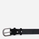 Ремень из натуральной замши Vintage leather-20790 122 см Черный - изображение 3