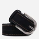 Ремень из натуральной замши Vintage leather-20790 122 см Черный - изображение 5