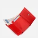 Кошелек женский кожаный для карточек ST Leather Accessories 18323 Красный - изображение 3
