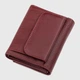 Кошелек женский кожаный для карточек ST Leather Accessories 18324 Бордовый - изображение 2
