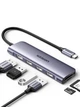 USB-хаб UGREEN CM195 USB-C to 3xUSB 3.0 + HDMI 4K@30Hz + SD/TF Space Grey (70410) - изображение 1