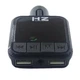 Автомобільний FM трансмітер Bluetooth HZ H6-12-24V модулятор із microSD, USB, Hands Free + Пульт Чорний - зображення 7