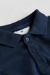Футболка-поло темно-синяя H&M 146-152см (400098531) - изображение 2