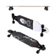 Лонгборд NILS EXTREME SKULL2 WOOD SKATE - изображение 2