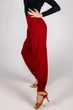 Штани жіночі хореографічні широкі вишневі колір червоний розмір S (00042-c-s) - зображення 2
