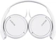Наушники Sony mdr-zx110 On-ear White (mdrzx110w.ae) - изображение 2