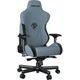 Кресло игровое Anda Seat T-Pro 2 Size xl Blue/Black (ad12xlla-01-sb-f) - изображение 4
