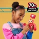 Інтерактивна іграшка Moose Little Live Pets Hug n' Hang Zoogooz - Мавпочка Mooki, що розтягується, 70 звуків і реакцій - зображення 3