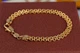 Браслет Xuping Jewelry бисмарк 17 см 5 мм золотистый - изображение 1