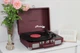 Вініловий програвач Crosley Cruiser Plus Burgundy Bluetooth, грамофон з вбудованими колонками для вінілових дисків - изображение 5