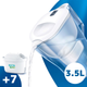 Фильтр-кувшин Brita Marella XL 3,5 л Белый с электронным индикатором ресурса + 7 картриджей Brita Maxtra Pro - изображение 1