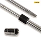 Вороток S&R 1/2" Г-подібний 385-505 мм телескопічний 2 головки двосторонні 17 /19 мм і 21 /23 мм (465462504) - зображення 3