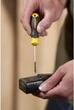 Отвертка Stanley Cushion Grip длиной 60 мм с параллельным жалом под шлиц SL 2.5 (STHT16151-0) - изображение 3