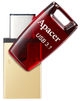 Flash Drive Apacer AH180 64GB (AP64GAH180R-1) Red (6401718) - изображение 1