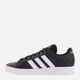 Sneakersy damskie z eko skóry adidas Grand Court Base 2 GW9262 40.5 Czarny/Biały (4065426736540) - obraz 2