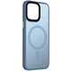 Чохол TPU+PC Metal Buttons with MagSafe Colorful для Apple iPhone 13 (6.1") Sierra Blue - зображення 1