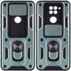 Ударостійкий чохол Camshield Serge Ring для Xiaomi Redmi Note 9/Redmi 10X Зелений (ITS-00000047749_4) - изображение 1
