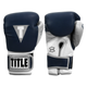 Снарядные перчатки Title Boxing Gel World V2T Bag Gloves Navy Grey White (GTWBGV2T-NVGRWH-L) - изображение 1