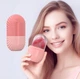 Силиконовый футляр-ролик для льда ICE ROLLER ледяной массажер / криосфера для массажа и ухода за кожей для лица и тела, пудровый (89281714) - изображение 4
