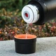 Термос Daydays 24Hrs 2500ml нержавіюча сталь, кришка+склянка, з ручкою для перенесення Чорний - зображення 5