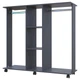 Гардеробная стойка Doros Д3 130х40,6х121 см Графит (DRS-011424) - изображение 2