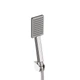Змішувач для душу Lidz Kubis 010 (з душовим гарнітуром) (k35) LDKUB010NKS28535 Nickel - зображення 4