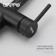 Смеситель для кухни под фиьтр GAPPO G4398-36 с гибким изливом, черный - изображение 5