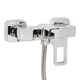 Смеситель для душа Lidz Wawel 010 с душевым гарнитуром (k40) LDWAW010CRM45390 Chrome - изображение 3
