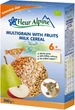Дитяча молочна каша Fleur Alpine Organic Multigrain Cereal With Fruits Мультизлакова з фруктами 200 г (4779050670261) - зображення 1