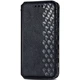 Чехол Deexe Rhombus Wallet для Motorola Moto G85 - Black - изображение 4