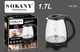Электрочайник SOKANY GK-322 (1,7л) (пластик+стекло) // [101] (12 шт/ящ) - изображение 1