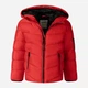 Детская демисезонная стеганая куртка для мальчика Minoti 19coat45 41098JNR 104-110 см Красная (5063025308723) - изображение 4