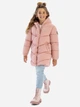 Детское зимнее стеганое пальто для девочки Minoti 20coat40 41168JNR 92-98 см Розовое (5063025307023) - изображение 1