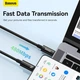 Кабель быстрой зарядки «Type-C to Type-C» Baseus Tungsten Gold 240W PD3.1 2m Fast Charging Data Cable, чёрный - изображение 7