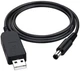 Кабель питания для роутера USB-A - DC 12V/1A, 5,5х2,1 мм (WX-SYX-01011) Black - изображение 1