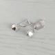 Набір прикрас Hand Made з кристалами Swarovski відтінку білого шампанського Moonlight - зображення 5